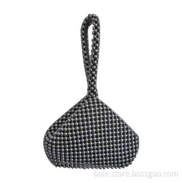 Evening Bag with Aluminum Foil Decoration